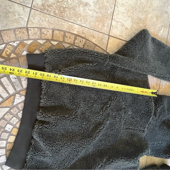 Lululemon oh so Sherpa half zip hoodie dark olive - Picture 7 of 16